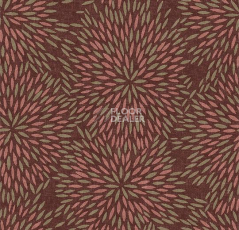 Ковролин Forbo Flotex Vision Floral 660011 (Firework) Sienna фото 1 | FLOORDEALER