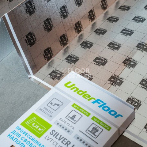 Подложка Under Floor Silver Line 1.5 мм фото 3 | FLOORDEALER