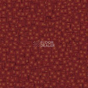 Ковровая плитка Ege Highline Contrast Cell Structure Red rfm 52856129 фото 1 | FLOORDEALER