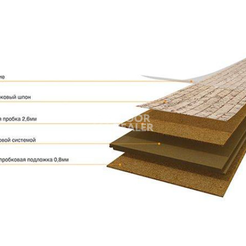 Cork Essence I832002   Identity Chestnut фото 4 | FLOORDEALER