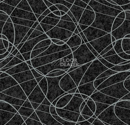 Ковролин Forbo Flotex Vision Shape 780005 (Swirl) Carbon фото 1 | FLOORDEALER