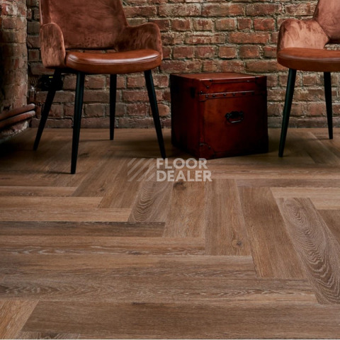 Vinilam Parquet Herringbone Glue 2.5мм IS11199 Паркет Венецианский Glue фото 4 | FLOORDEALER