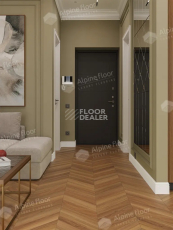 Alpine Floor Chevron Art 12мм LF109-08 Дуб Этна фото 2 | FLOORDEALER