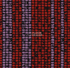 Ковролин Forbo Flotex Tibor Mosaic 980412 Mosaic Raspberry Stripe фото 1 | FLOORDEALER