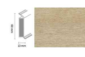 Плинтус Плинтус Dollken EP 60/13 2380 фото  | FLOORDEALER