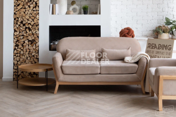 Vinilpol Herringbone 7мм Паркет Палладио 9944, 43 класс, 7 мм фото 8 | FLOORDEALER