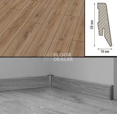 Плинтус Плинтус МДФ Kronotex ламинированный D3074 Плинтус ламинированный МДФ Kronotex Дуб Феррара фото 1 | FLOORDEALER