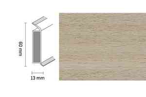 Плинтус Плинтус Dollken EP 60/13 2370 фото  | FLOORDEALER