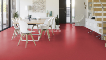 Gerflor Taralay Initial Compact (Plain & allover look) 0956 Spider Grenat фото 2 | FLOORDEALER