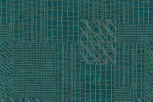 Ковролин Forbo Flotex Vision Pattern 560010 (Network) Petrol фото  | FLOORDEALER