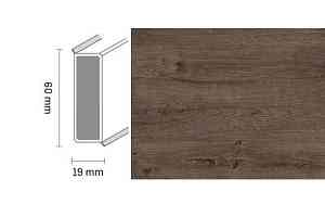 Плинтус Плинтус Dollken Cubu 60 Touch & Style 2953 фото  | FLOORDEALER