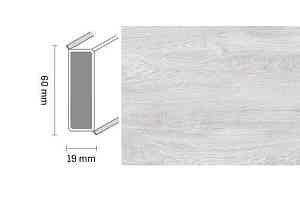 Плинтус Плинтус Dollken Cubu 60 Touch & Style 2943 фото  | FLOORDEALER