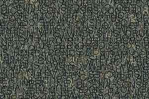 Ковровая плитка Ege Highline Contrast Lettering Grey rfm 52956456 фото  | FLOORDEALER