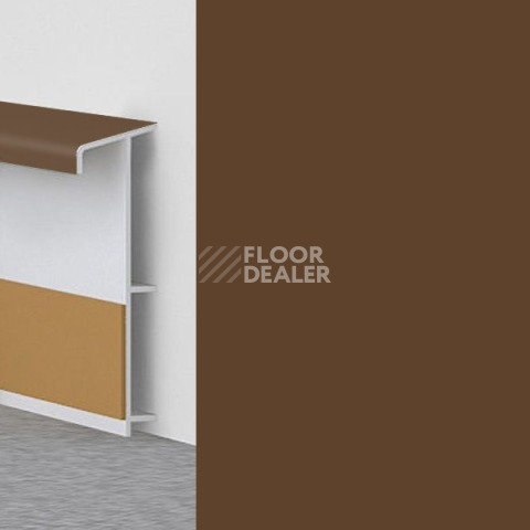 Плинтус Плинтус ковровый с фурнитурой и ребрами жесткости Dollken TL-51 0132 фото 1 | FLOORDEALER