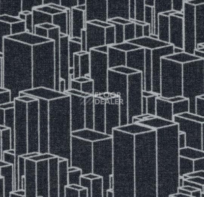 Ковролин Forbo Flotex Vision Showtime 210002 (Metropolis) Negative фото 1 | FLOORDEALER