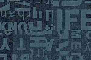 Ковровая плитка Ege Highline Contrast Text Layers Blue rfm 52856425 фото  | FLOORDEALER