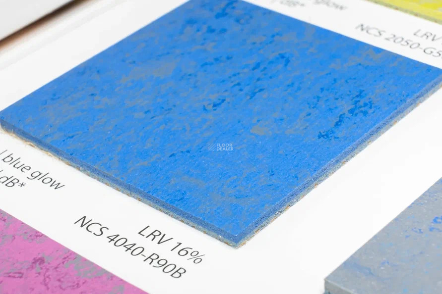 Forbo Marmoleum Solid Concrete 3739-373935 blue glow фото 2 | FLOORDEALER