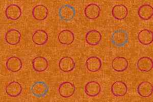 Ковролин Forbo Flotex Vision Shape 530007 (Spin) Orange фото  | FLOORDEALER