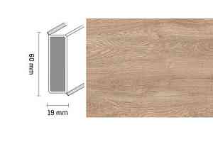 Плинтус Плинтус Dollken Cubu 60 Touch & Style 2938 фото  | FLOORDEALER
