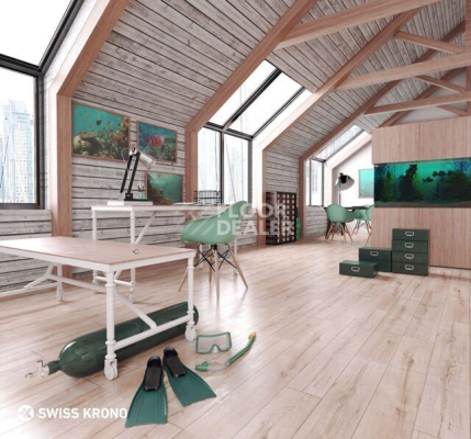 Ламинат Kronopol Platinium Marine d3280 Дуб Тихий фото 5 | FLOORDEALER