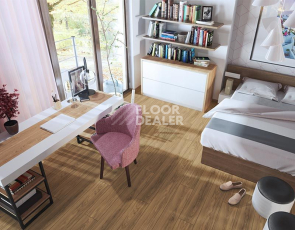 Kronopol Platinium Milo AQUA BLOCK 8mm Kronopol Platinium Milo Aqua Block 24h Орех Афина D3712 фото 2 | FLOORDEALER