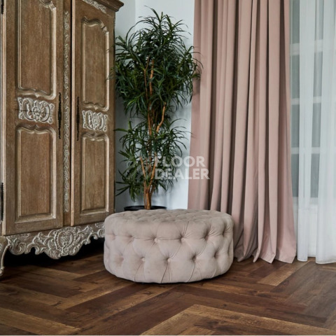 Vinilam Parquet Herringbone Glue 2.5мм IS11177 Паркет Версальский Glue фото 2 | FLOORDEALER