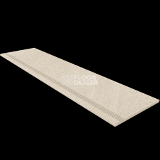 Керамогранит Gabbro Ступень 30x120x10 Ступень gb 01-30x120x10-Непол. (с насечками) фото 1 | FLOORDEALER