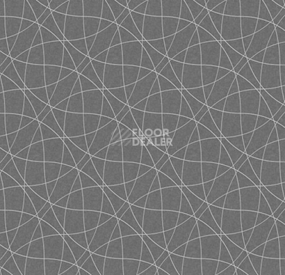 Ковролин Forbo Flotex Vision Shape 930008 (Curve) Charcoal фото 1 | FLOORDEALER
