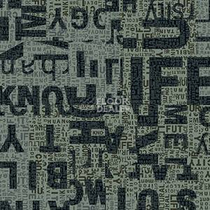 Ковровая плитка Ege Highline Contrast Text Layers Grey rfm 52206426 фото 1 | FLOORDEALER