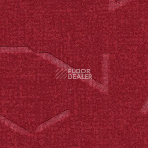 Ковровая плитка Forbo Flotex Colour embossed tiles tg 546526 Metro Red Glass Embossed фото 1 | FLOORDEALER