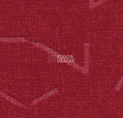 Ковровая плитка Forbo Flotex Colour embossed tiles tg 546526 Metro Red Glass Embossed фото 1 | FLOORDEALER