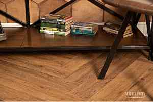 Кварцвиниловые полы Vinilam Parquet Herringbone 6,5 мм IS11210 Паркет Де Вилль фото  | FLOORDEALER