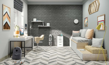 Terra Комплект с прямоуг. бортиком 33 x 120 x 10 Комплект (Ступень te 03 (33x120) непол. (прямоугол. бортик) + Подступенок (14,5x120)) фото 4 | FLOORDEALER
