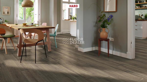 Ламинат Haro Tritty 90 Дуб Бари Серый 544678 фото 4 | FLOORDEALER