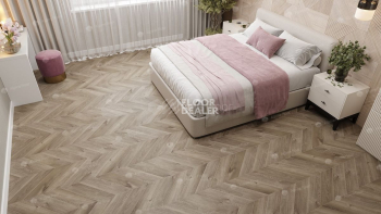 Alpine Floor Chevron 5мм SPC ламинат Дуб Натуральный Отбеленный ECO 18-3 фото 4 | FLOORDEALER