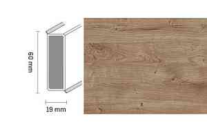Плинтус Плинтус Dollken Cubu 60 Touch & Style 2941 фото  | FLOORDEALER