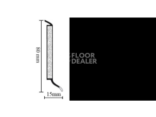 Hsl 8 универсальный плинтус 0110 black фото 1 | FLOORDEALER