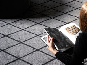 VM Carpet Salmiakki 26 Grey-Black фото 2 | FLOORDEALER