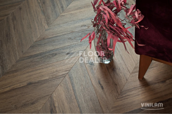 Кварцвиниловые полы Vinilam Parquet Chevron 2.5мм I107516 Шеврон Лувр фото 1 | FLOORDEALER