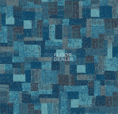 Ковролин Forbo Flotex Vision Pattern 610003 (Collage) Lagoon фото 1 | FLOORDEALER