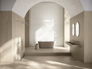 Bellagio 60X120 (Panel) Bianco Rect фото 2 | FLOORDEALER