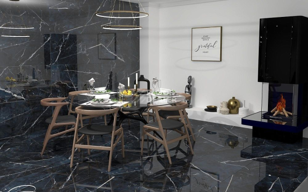 Керамогранит Black & Light Calacatta Dune 60*120 LIGHT Calacatta Satin 60x120 фото 3 | FLOORDEALER