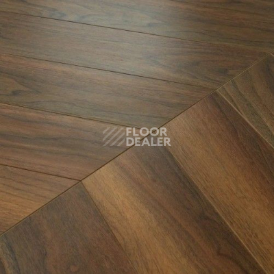 Ламинат Biela CBM Chevron 12мм 603 Орех Маравский фото 2 | FLOORDEALER