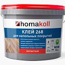 Сопутствующие материалы Homakoll 268 для напольных покрытий Homakoll 268 3 кг. Клей для напольных покрытий, контактный  | FLOORDEALER