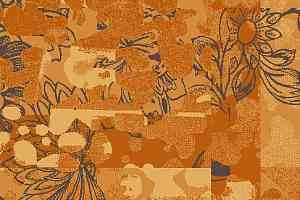 Ковролин Halbmond Tiles & More 4 tm 4-041-05 фото  | FLOORDEALER